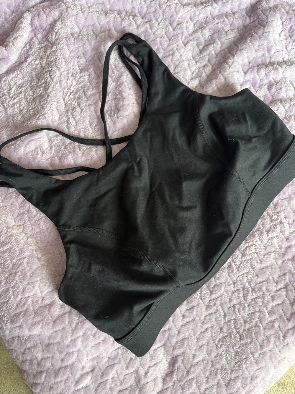 torrid Black Strappy Low-Impact Sports Bra